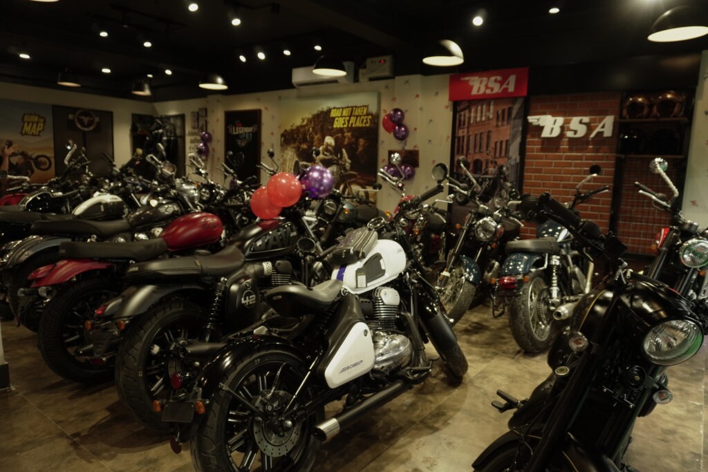 Jawa showroom in Arunachal Pradesh